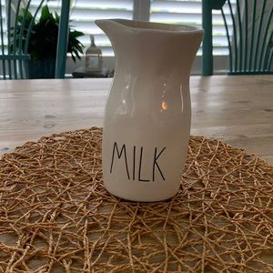 Rae Dunn milk pitcher
